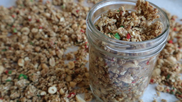 peanut butter granola