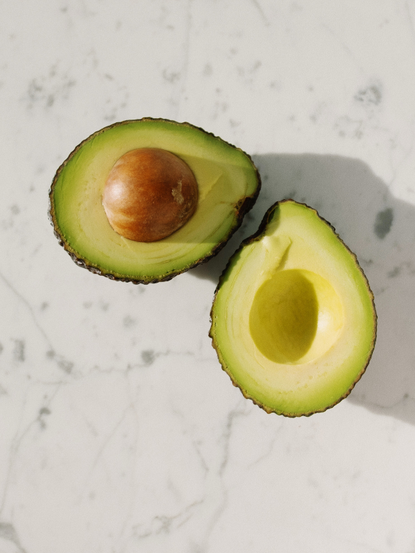 avocado halved