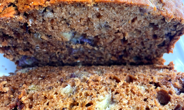 healthy banana bread