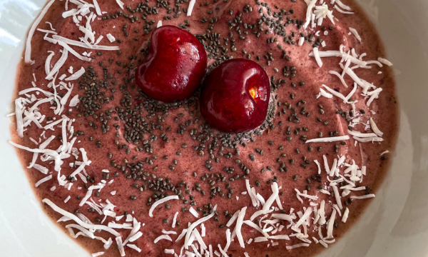 Tropical Cherry Smoothie Bowl